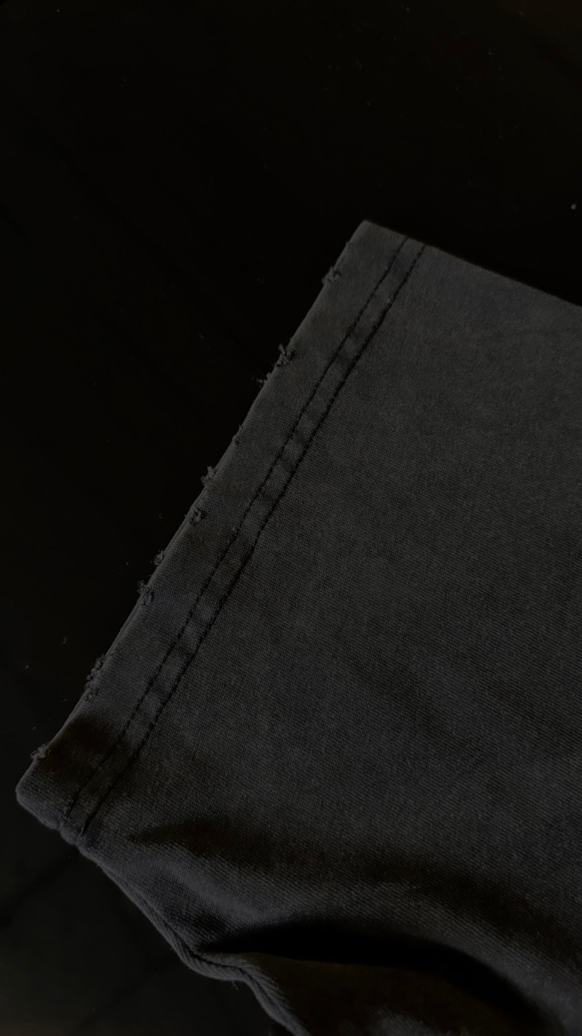 ACID WASHED DISTRESSED PAYBACK CREW T-SHIRT