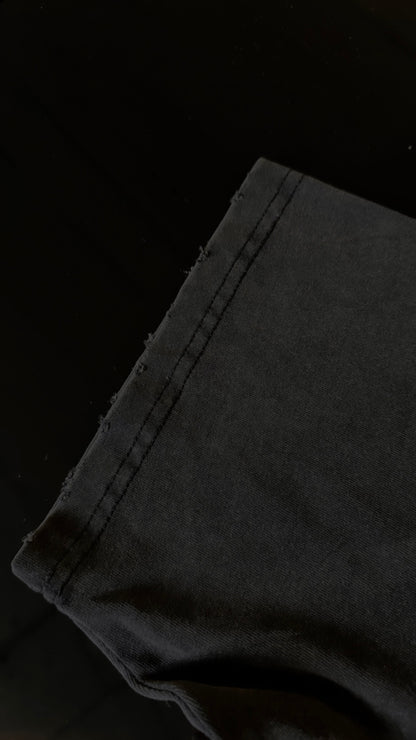 ACID WASHED DISTRESSED PAYBACK CREW T-SHIRT