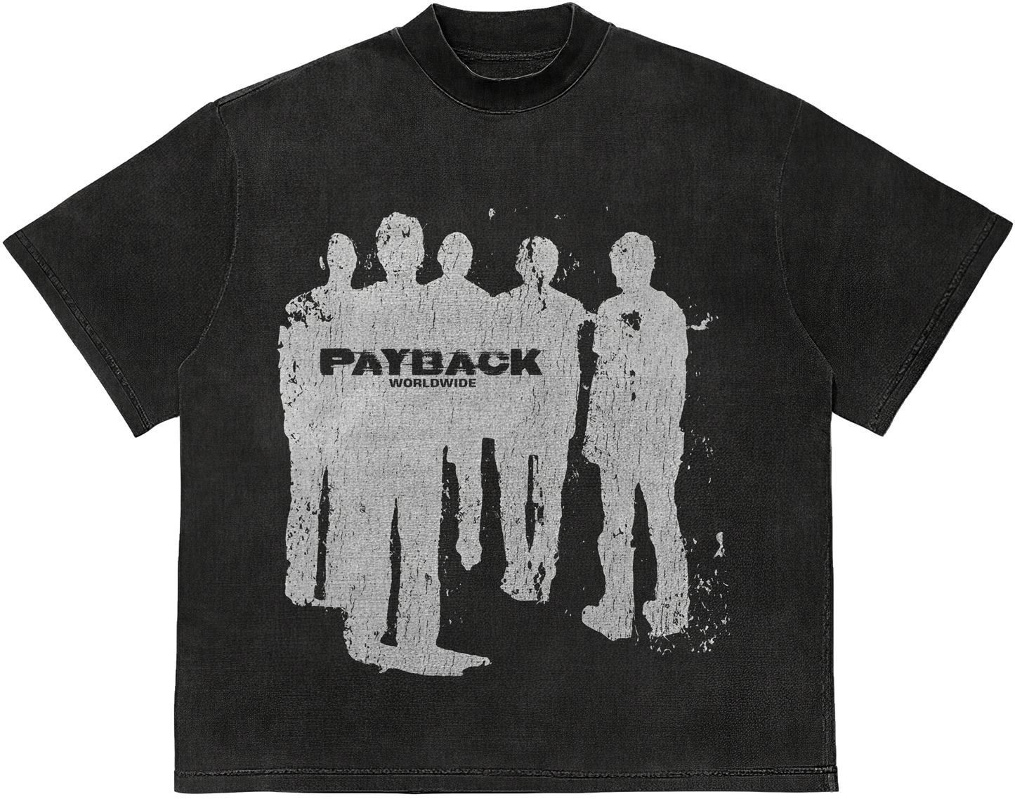 BLACK PAYBACK CREW T-SHIRT