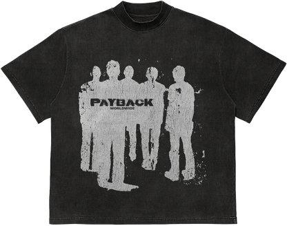 BLACK PAYBACK CREW T-SHIRT