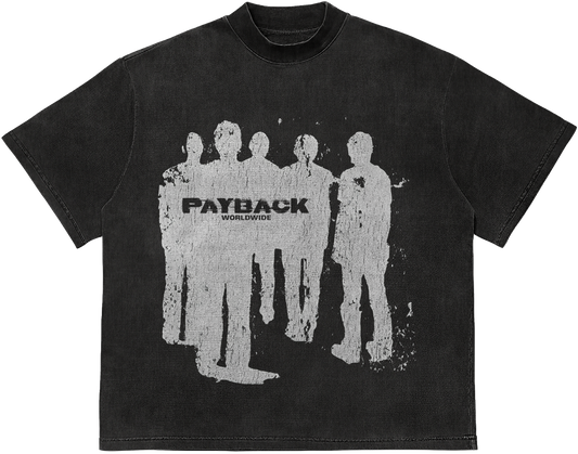 BLACK PAYBACK CREW T-SHIRT