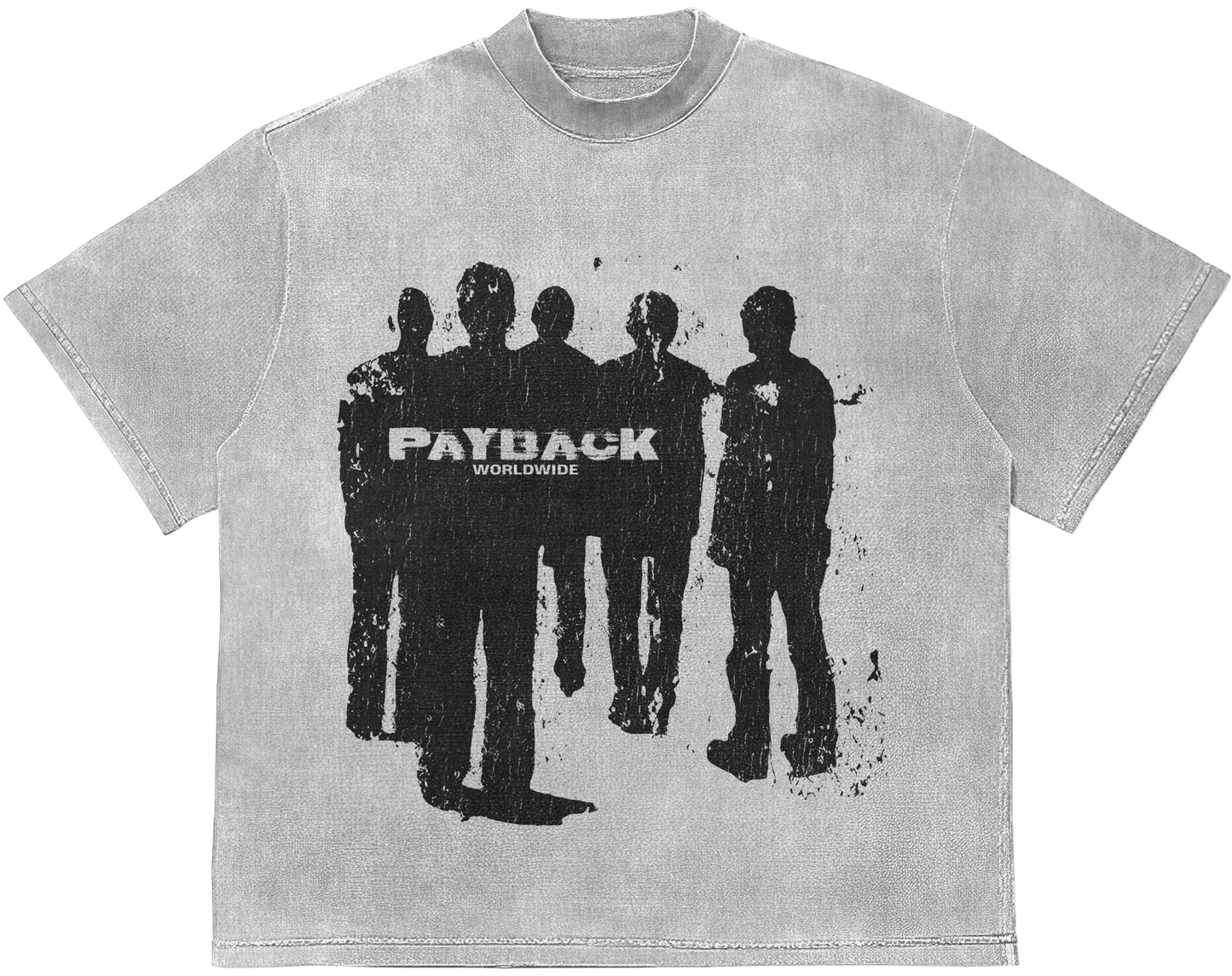 WHITE PAYBACK CREW T-SHIRT