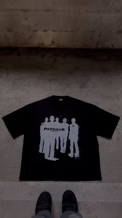BLACK PAYBACK CREW T-SHIRT